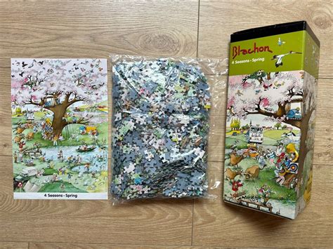 Super Rare Heye Seasons Spring Jigsaw Puzzle By Blachon Ebay