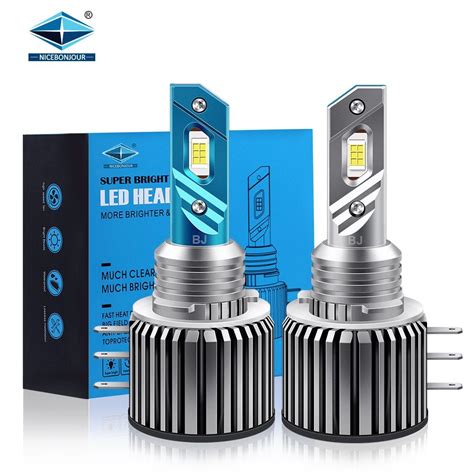 Auto Lighting Systems Csp Chip W Lm Led Auto Headlight Bulbs H