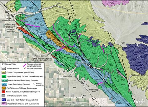 Coachella Valley Aquifer Map