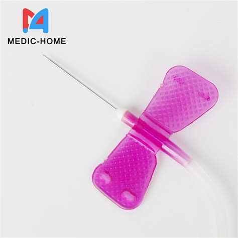 Disposable Blood Collection Needles 21 25 Gauge Butterfly Needle Blood