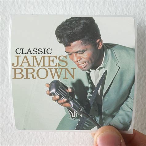 James Brown Classic James Brown Album Cover Sticker