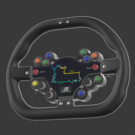 STL file V8 SUPERCARS STEERING WHEEL V2 🛞・3D printing template to ...