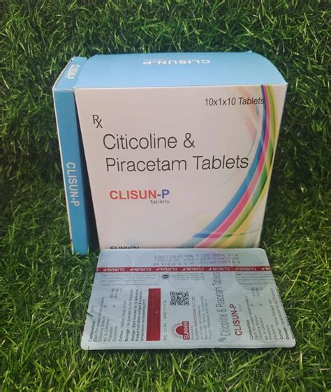 Citicolin 500mg Piracetam 800mg At Rs 7990 Box Strocit Plus Tablet In