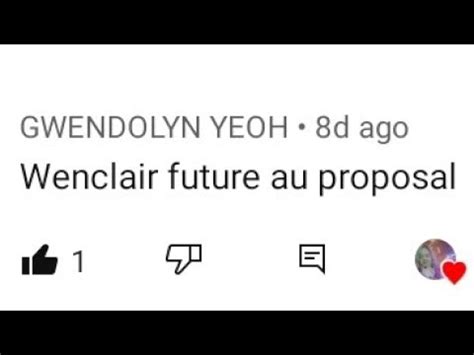 Wenclair Future Au Proposal Wedding YouTube