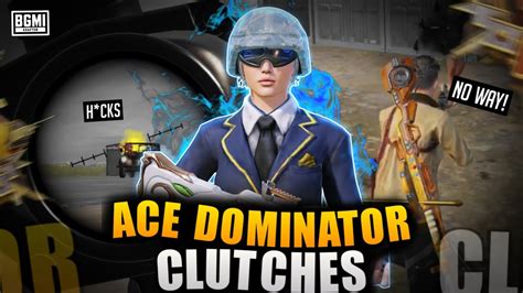 INTENSE ACE DOMINATOR CLUTCHES PUBG Mobile BGMI YouTube