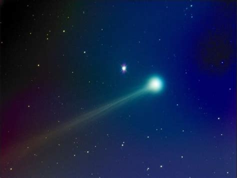 A Green Comet That Takes About Years To Complete Its Orbit