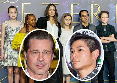 Angelina Jolies Son Pax Calls Estranged Dad Brad Pitt A World Class