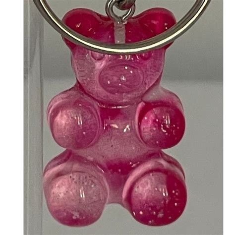 Giant Gummy Bear Keychains Big Gummy Bear Keychain Gummy Bear Keychain