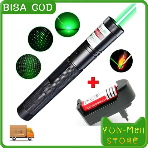 Jual YUN Mall Green Laser Pointer 303 Laser Hijau Variasi Laser