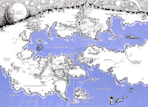 Hp Lovecraft Dreamland Map By Trueraziel Lovecraft Cthulhu Hp