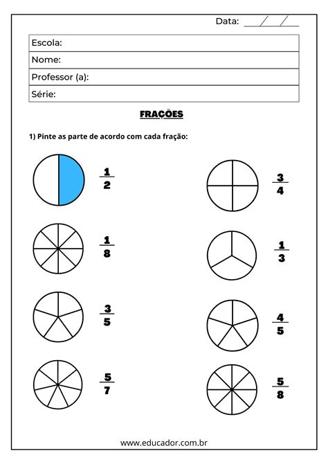 Atividade Simplificação De Fração FDPLEARN