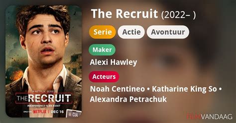 The Recruit Serie Filmvandaag Nl