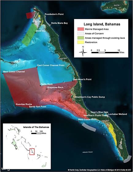 Marine Managed Area Proposed By The Bahamas National Trust In