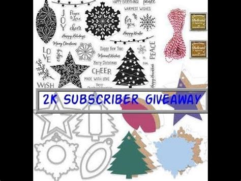 K Subscriber Giveaway Hero Arts Mmh November Kit Youtube