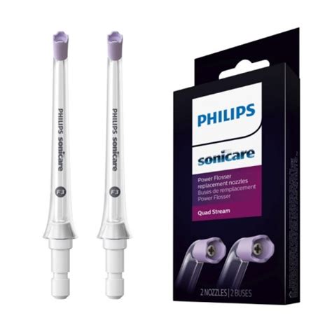 PHILIPS SONICARE F3 QUAD STREAM HX3062 00 końcówki do irygatora 2szt