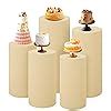 Amazon Wokceer Cylinder Pedestal Stand Covers For Party 3Pcs