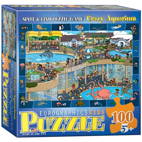 Crazy Aquarium Toys And Games Puzzles Jigsaw Puzzles