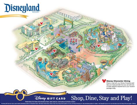 awesome printable map disneyland california printable map