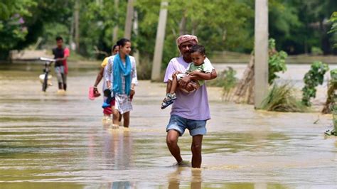 Assam Floods Grim Situation Persists As Death Toll Rises Chennaionline