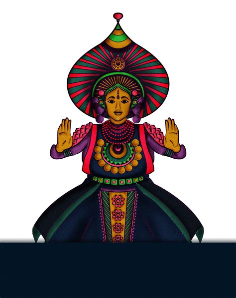 South Indias Most Elaborate Folk Dance Costumes On Behance