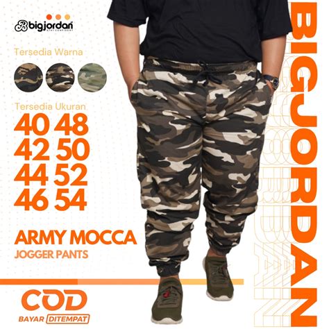 Jual Big Jordan Celana Jogger Pants Army Ukuran Besar Xxl Xxxl Xxxxl