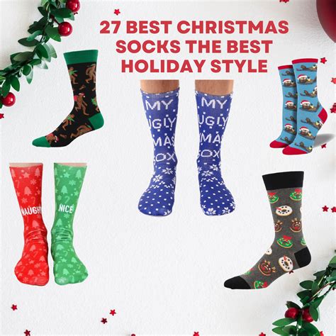 27 Best Christmas Socks The Best Holiday Style John S Crazy Socks