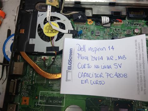 Dell Inspiron 14 Dv14 Hr Mb 48 4iu15 011 Não Liga Casos