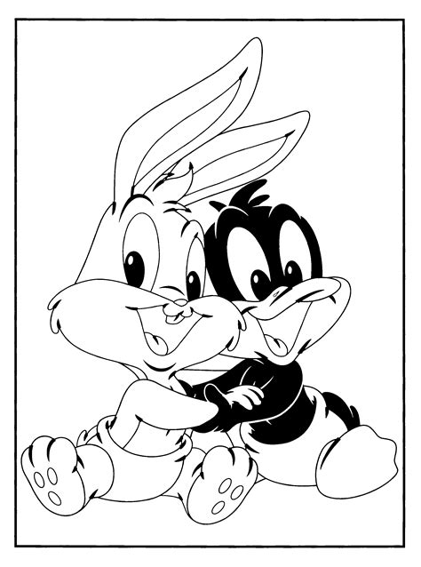 Coloring Page - Baby looney tunes coloring pages 1