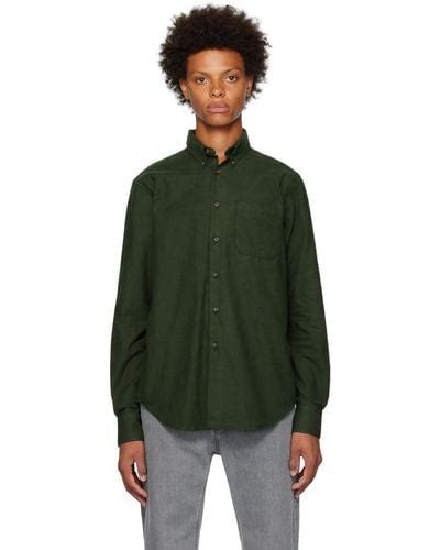 Green Naked Famous Clothing For Men Lyst