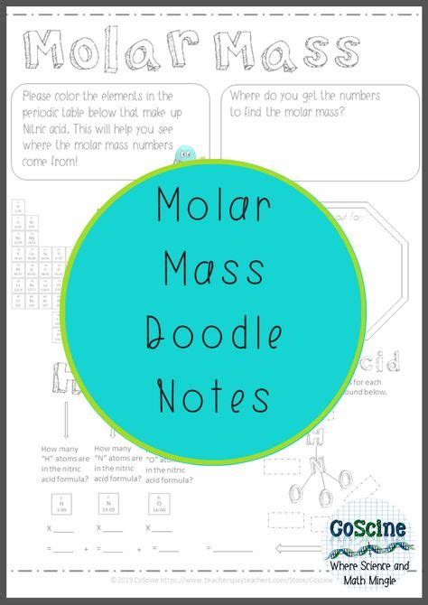 Printable Periodic Table Molar Mass Periodic Table Timeline