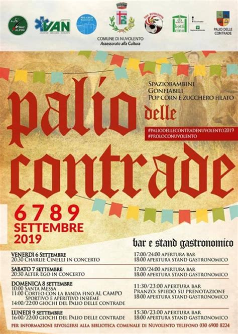 Palio Delle Contrade A Nuvolento