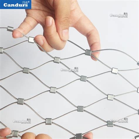 Mm Mm X Mm Flexible Stainless Steel Wire Rope Mesh Net China