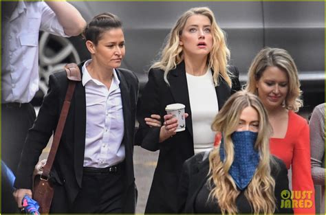 Amber Heard Leaves High Court With Her Team As Johnny Depps Libel Case