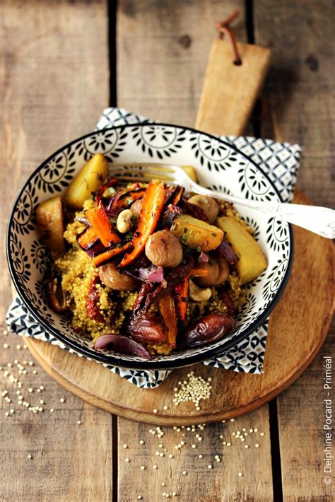 Recette végétarienne Tajine d hiver au quinoa en sucré salé