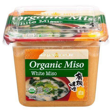 Organic White Miso Paste 500g /8 *Sale* – WING & CO 云客亚超