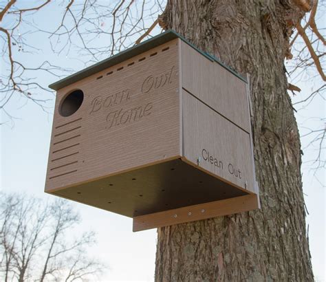 Recycled Poly Barn Owl Nesting Box