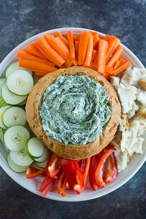 Spinach Dip Recipe Brown Eyed Baker