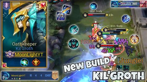 Kil Groth Jungle Pro Gameplay New Best Build Arena Of Valor Li N