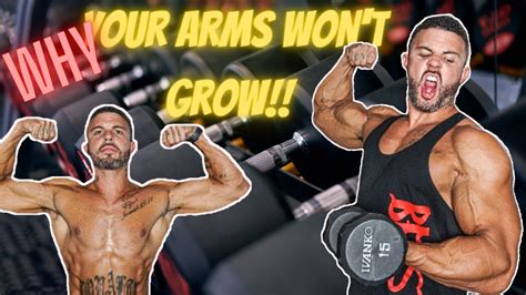 The Reason Why Your Biceps Aren T Growing Small Arms YouTube