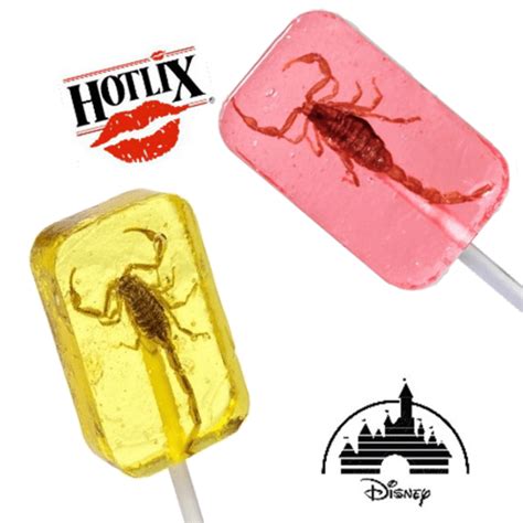 Pirulito Com Escorpião - Doces Importados Halloween Hotlix - 1x Pirulito de Escorpião - Disney ...