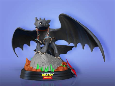 Httyd Toothless 3D Model