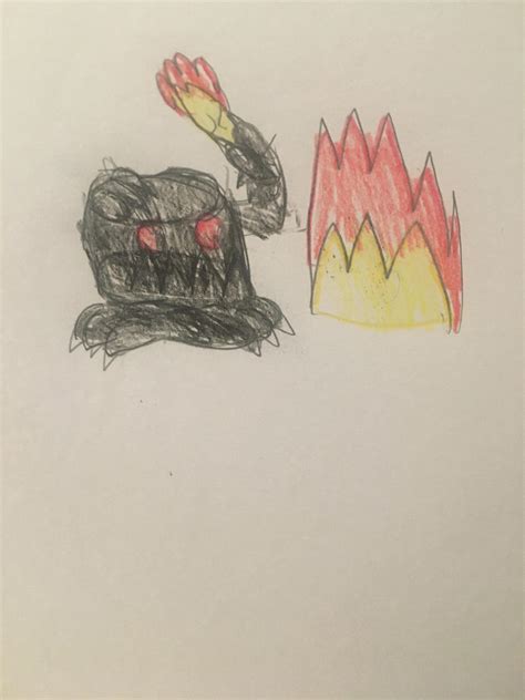 Epic noggin making fire by kingcybopiii on DeviantArt