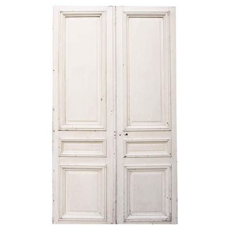 Tall Set Of Louis XVI Style Antique Double Doors For Sale At 1stDibs