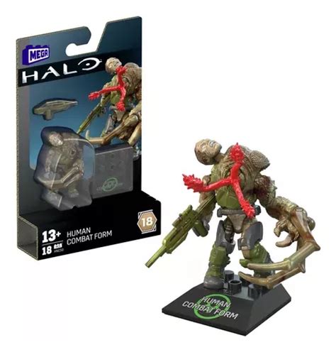 Halo Mega Construx Flood Human Combat Form Serie 18 Envío Gratis