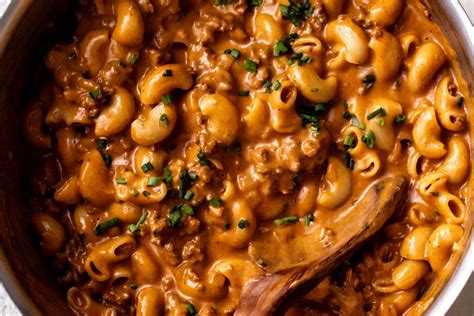 Homemade Hamburger Helper Recipe Cooking With Cocktail Rings