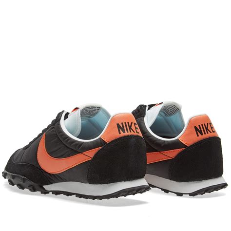 Nike Waffle Racer Black, Terra Orange & White | END. (UK)