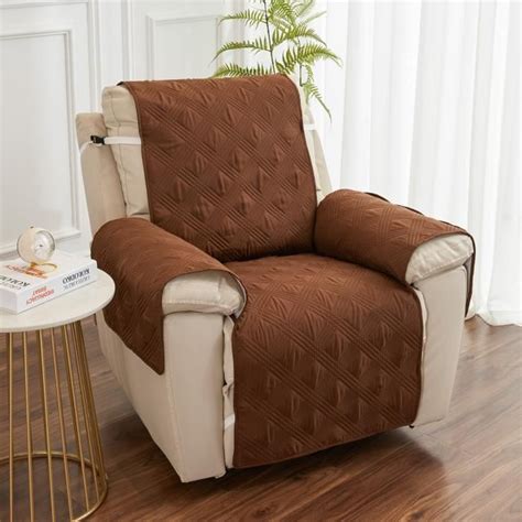 Housse De Fauteuil Relax Matelass Antid Rapant Couvre Fauteuil Relax