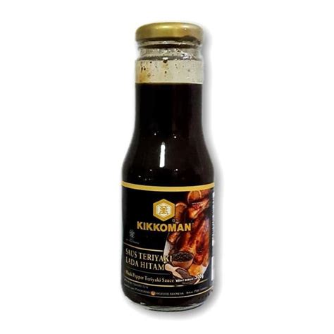 Jual Kikkoman Black Pepper Teriyaki Sauce Gr Saus Teriyaki Lada