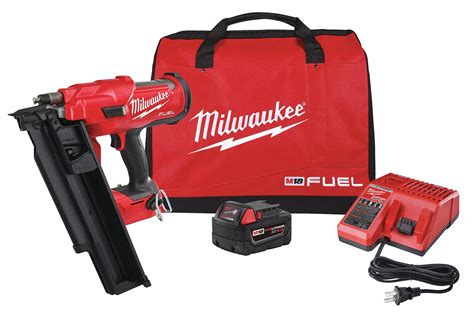 MILWAUKEE, Framing, Combo, Nail Gun Kit - 60RE87|2744-21 - Grainger