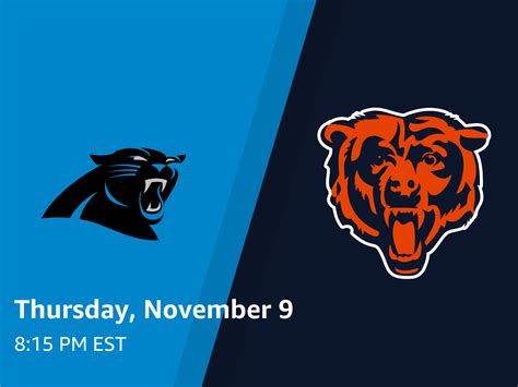 Prime Video Panthers Vs Bears